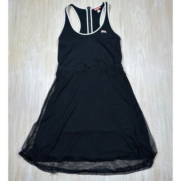 Hunter for Target Black Mesh Overlay Sheer Casual Sporty Athleisure Dress XS - Picture 1 of 12